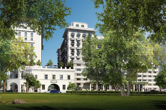 Rendering of Paseo de la Riviera